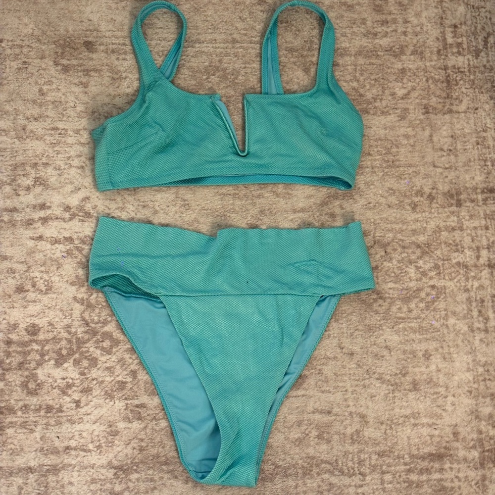 Aerie Aqua Bikini Set